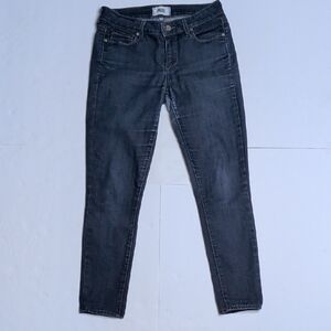 PAIGE Women's Dark Gray Skinny Jeans